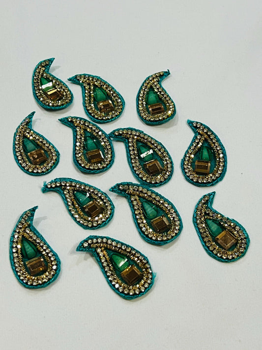 Stone work patches - Kurti Connection USA