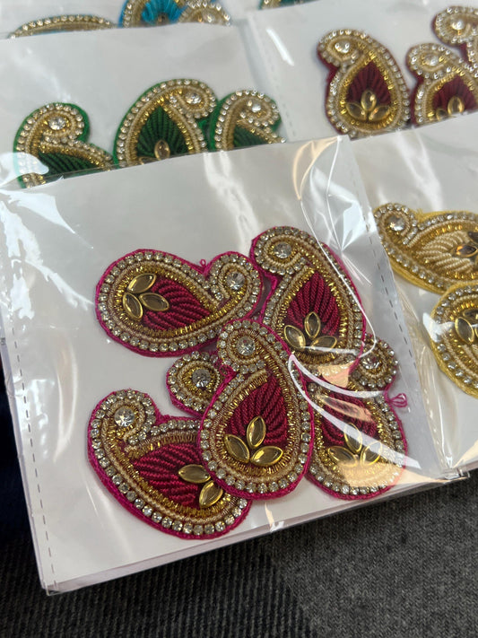 Jardoji patches / decorative patches - Kurti Connection USA