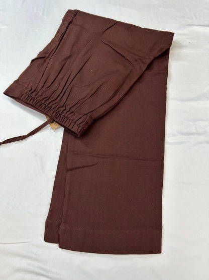 Cotton straight pant - Kurti Connection USA