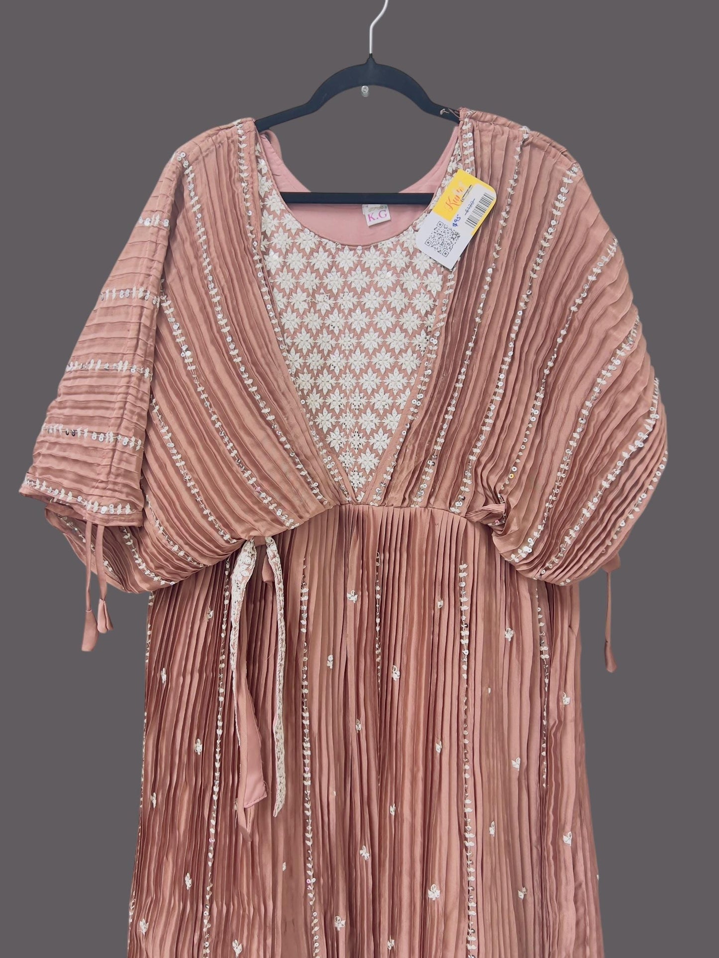 Indo western Long gown - Kurti Connection USA