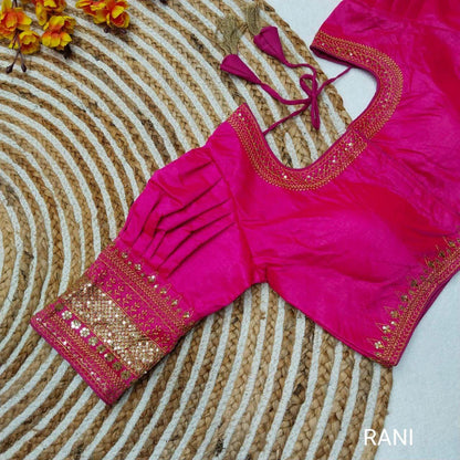 Silk Blouses : Colors available - Kurti Connection USA