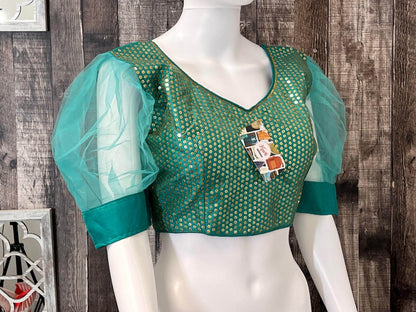 Sequin blouse - Kurti Connection USA