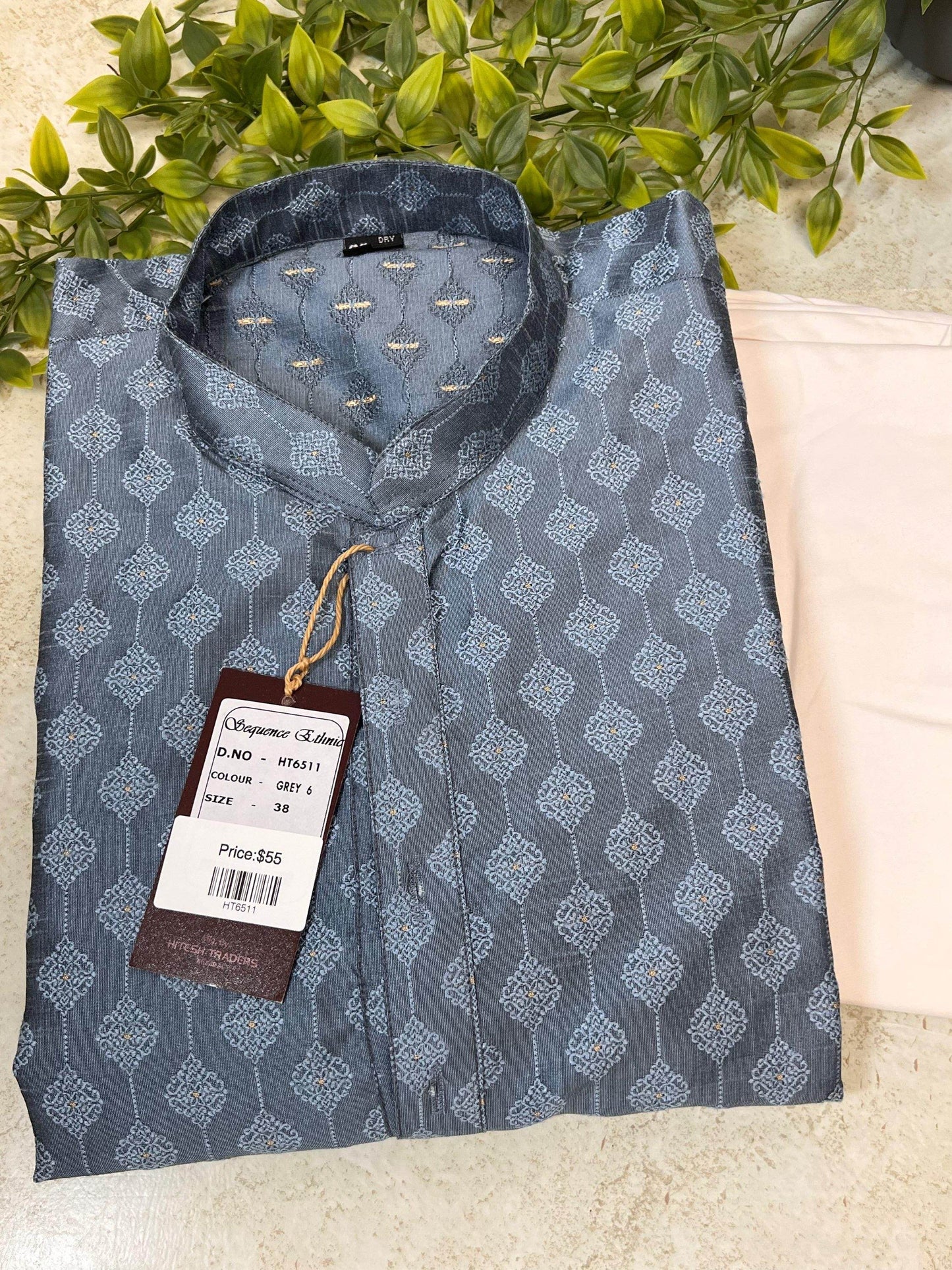 Silk kurta pajaama - Kurti Connection USA