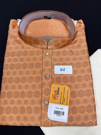 Silk kurta pajaama set - Kurti Connection USA