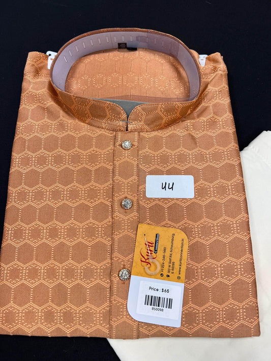 Silk kurta pajaama set - Kurti Connection USA