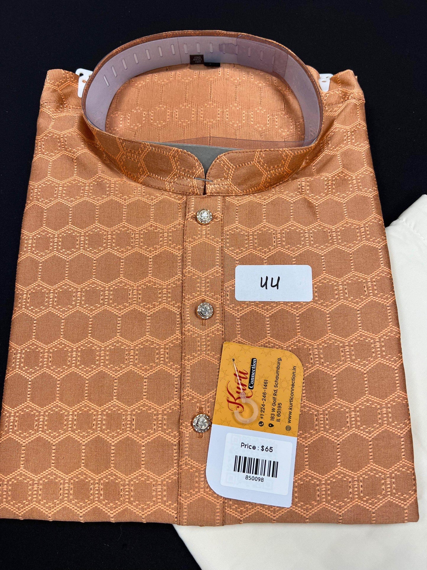 Silk kurta pajaama set - Kurti Connection USA