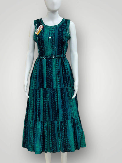 Rayon Long Kurti - Kurti Connection USA