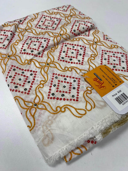 Bandhani print dupatta - Kurti Connection USA