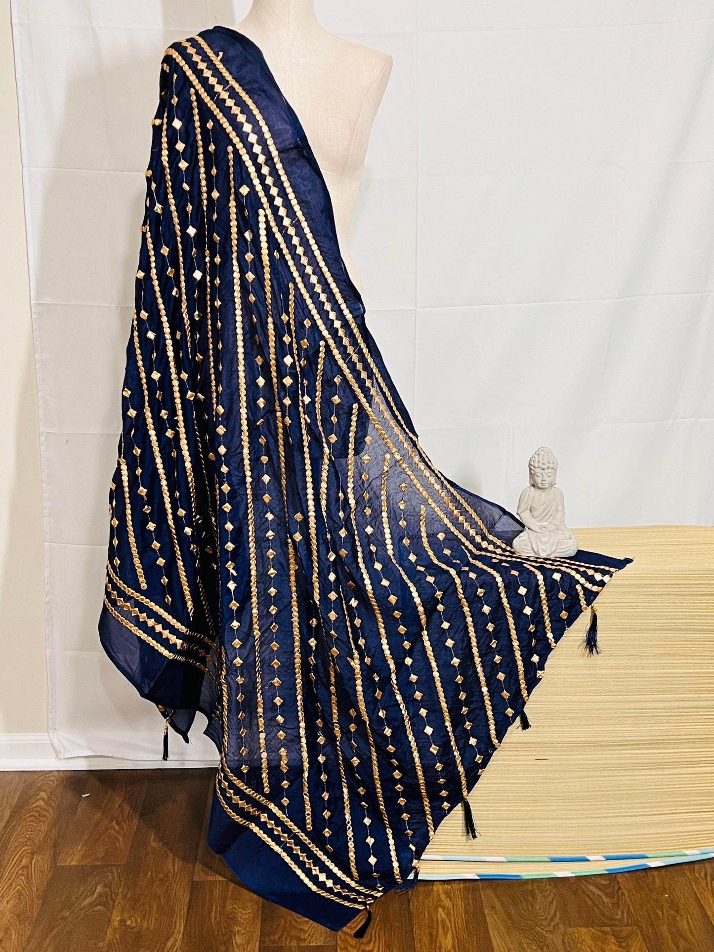 Chiffon silk dupatta - Kurti Connection USA