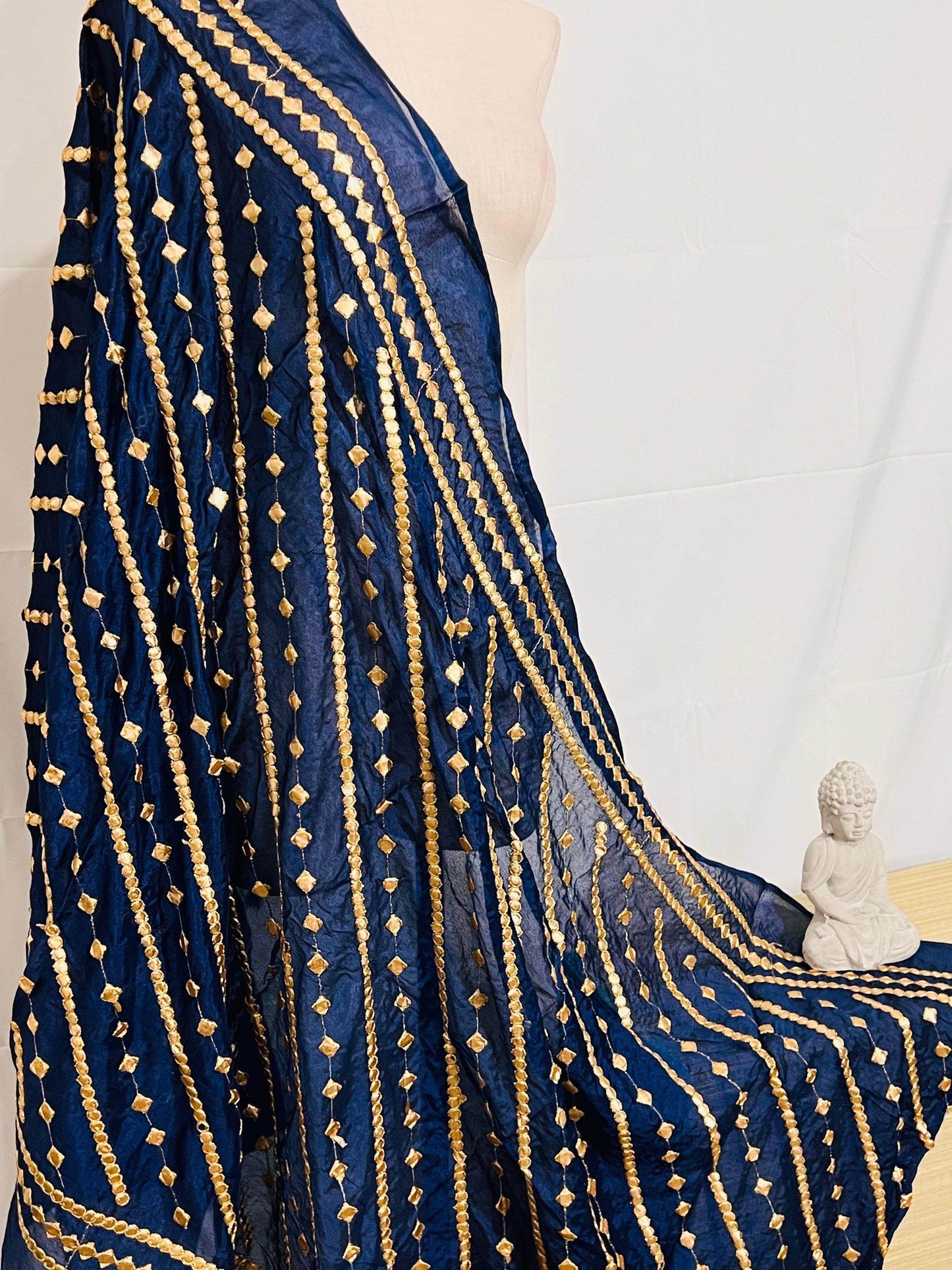 Chiffon silk dupatta - Kurti Connection USA