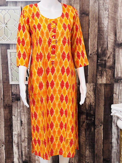 Rayon straight kurti : SALE - Kurti Connection USA