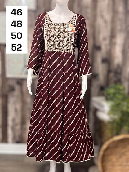 Soft cotton kurti - Kurti Connection USA