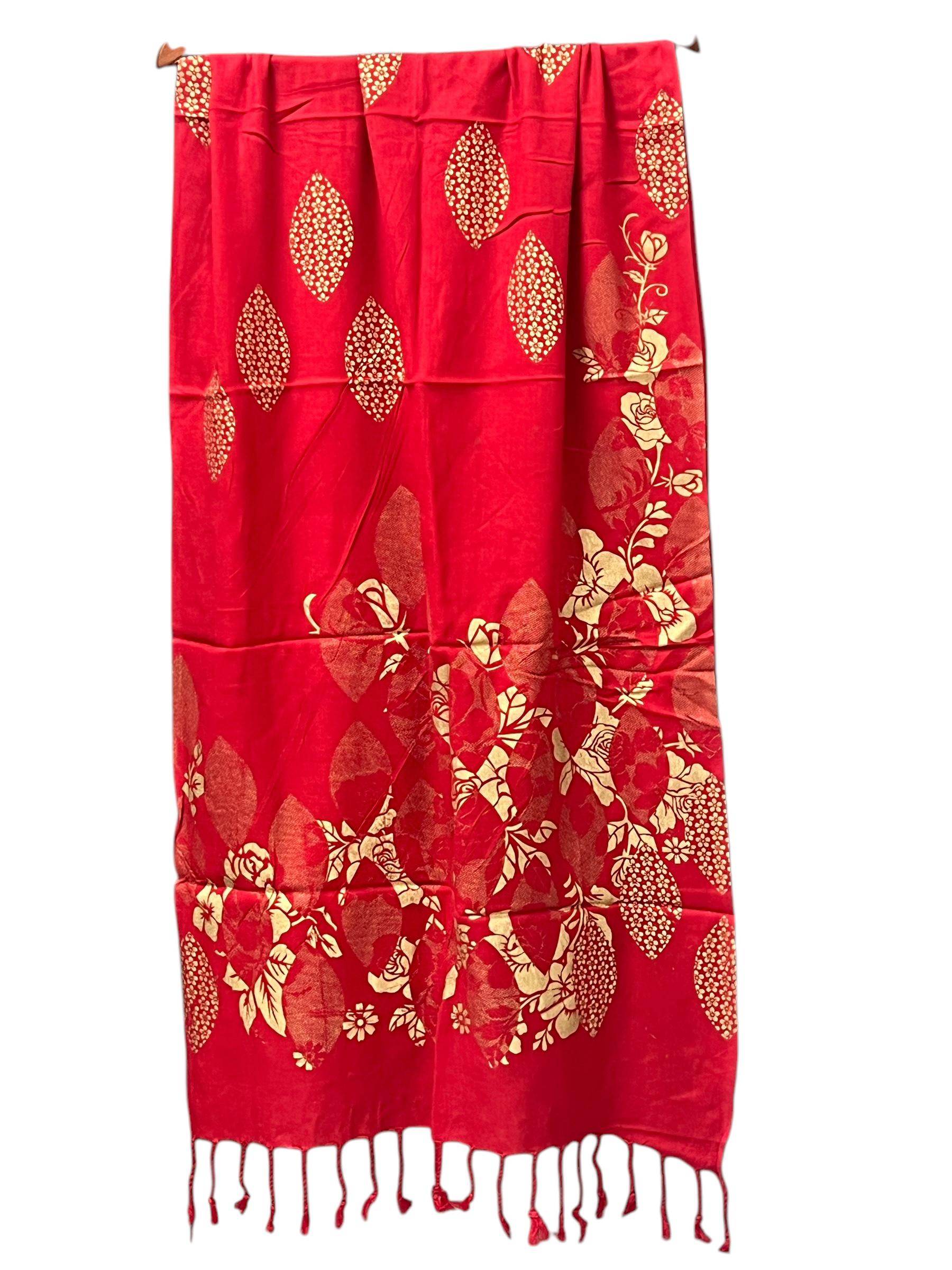 Red Stole - Kurti Connection USA
