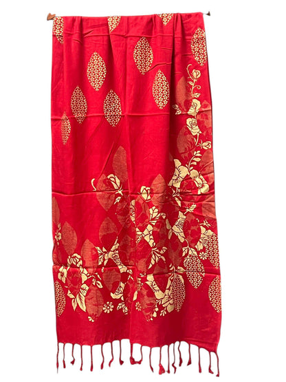 Red Stole - Kurti Connection USA