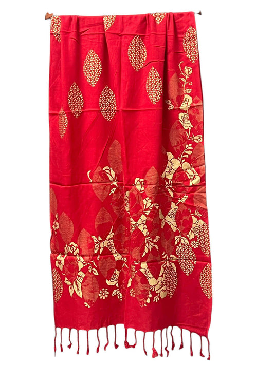 Red Stole - Kurti Connection USA