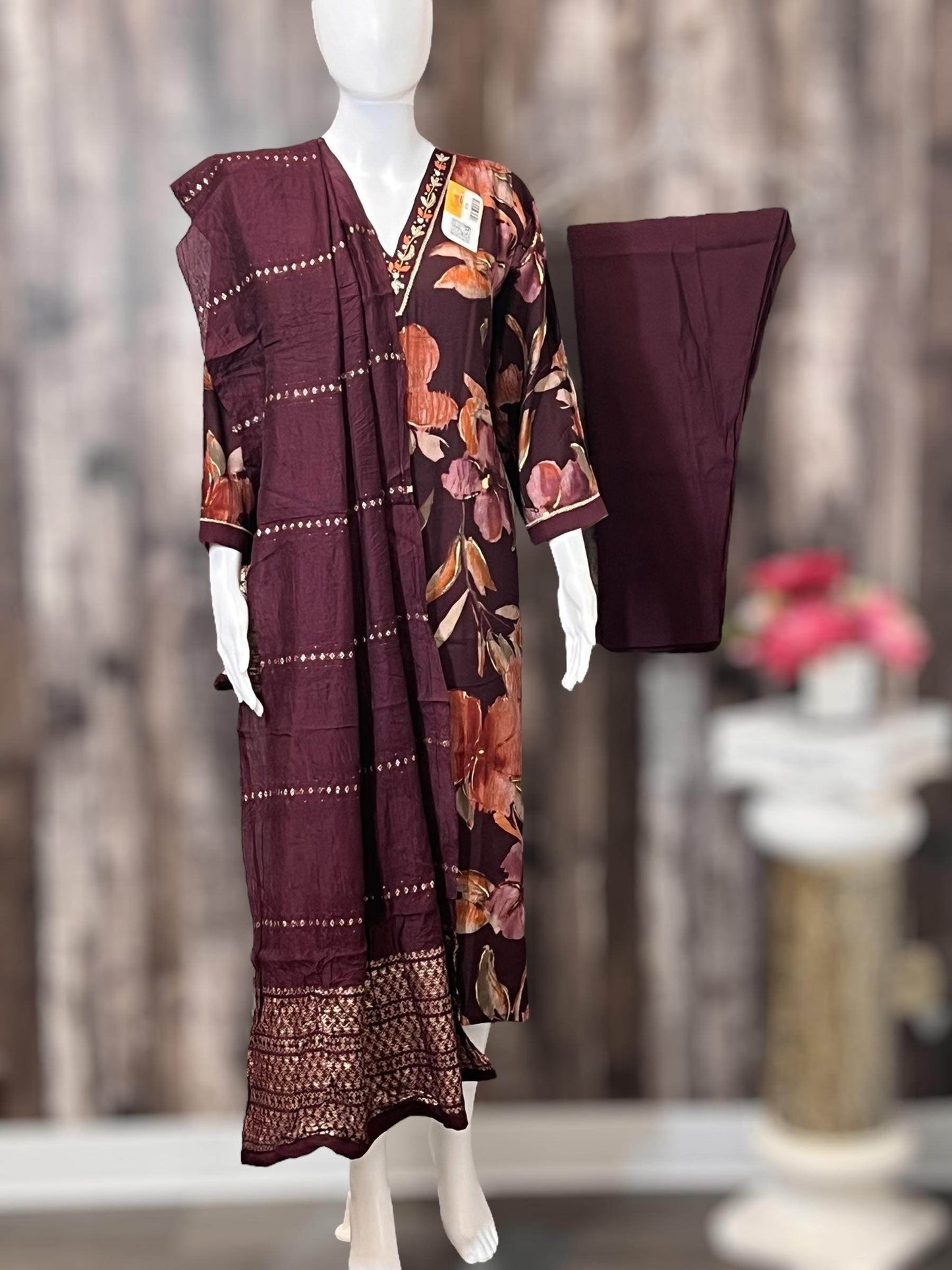 Modal silk kurti set | salwar kameez - Kurti Connection USA