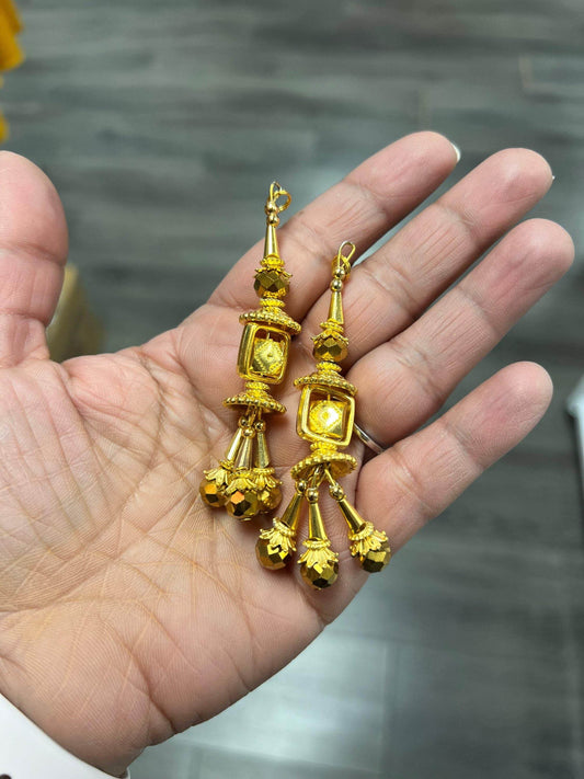 Golden latkans - Kurti Connection USA