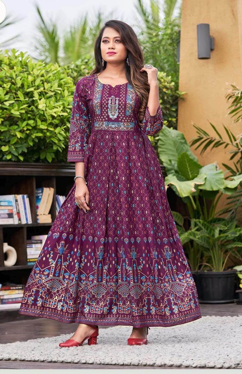 Soft cotton kurtis - Kurti Connection USA