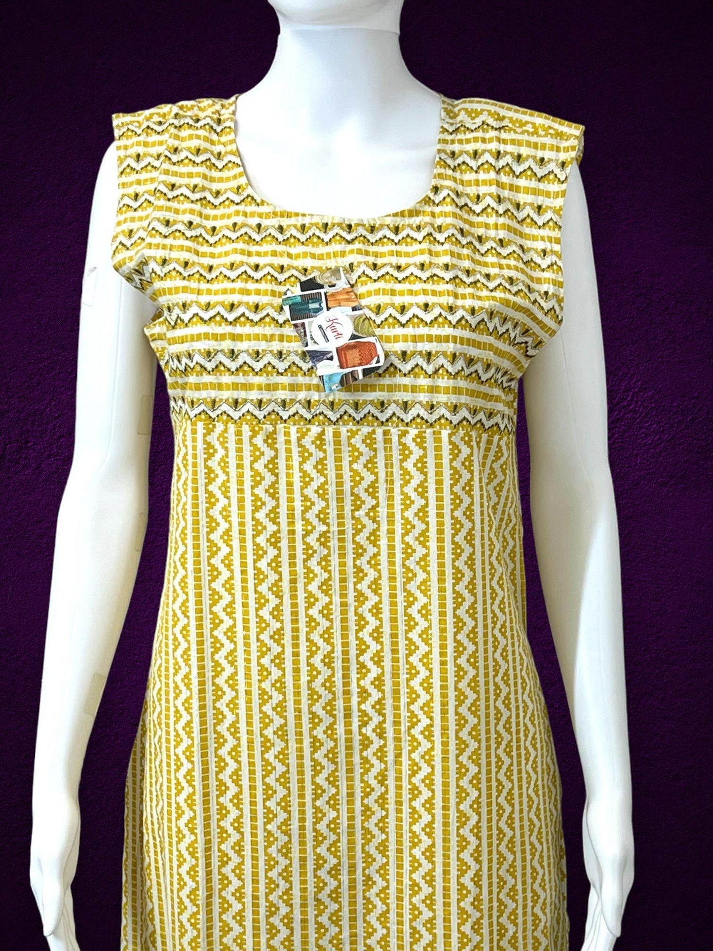Soft cotton kurti - Kurti Connection USA