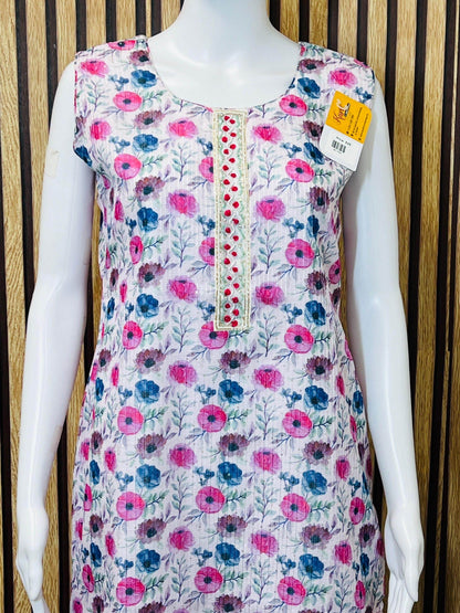 Georgette kurti - Kurti Connection USA