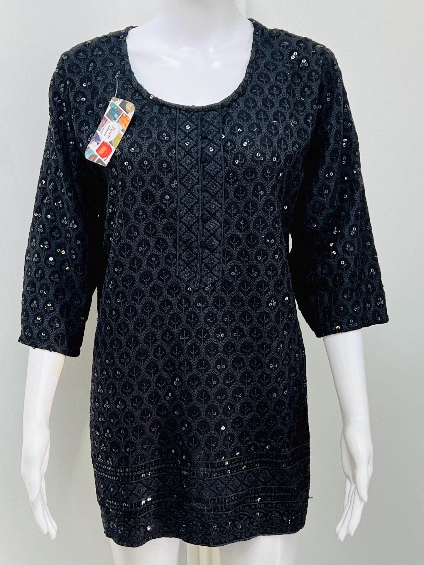 Short kurti / sequin short kurti - Kurti Connection USA