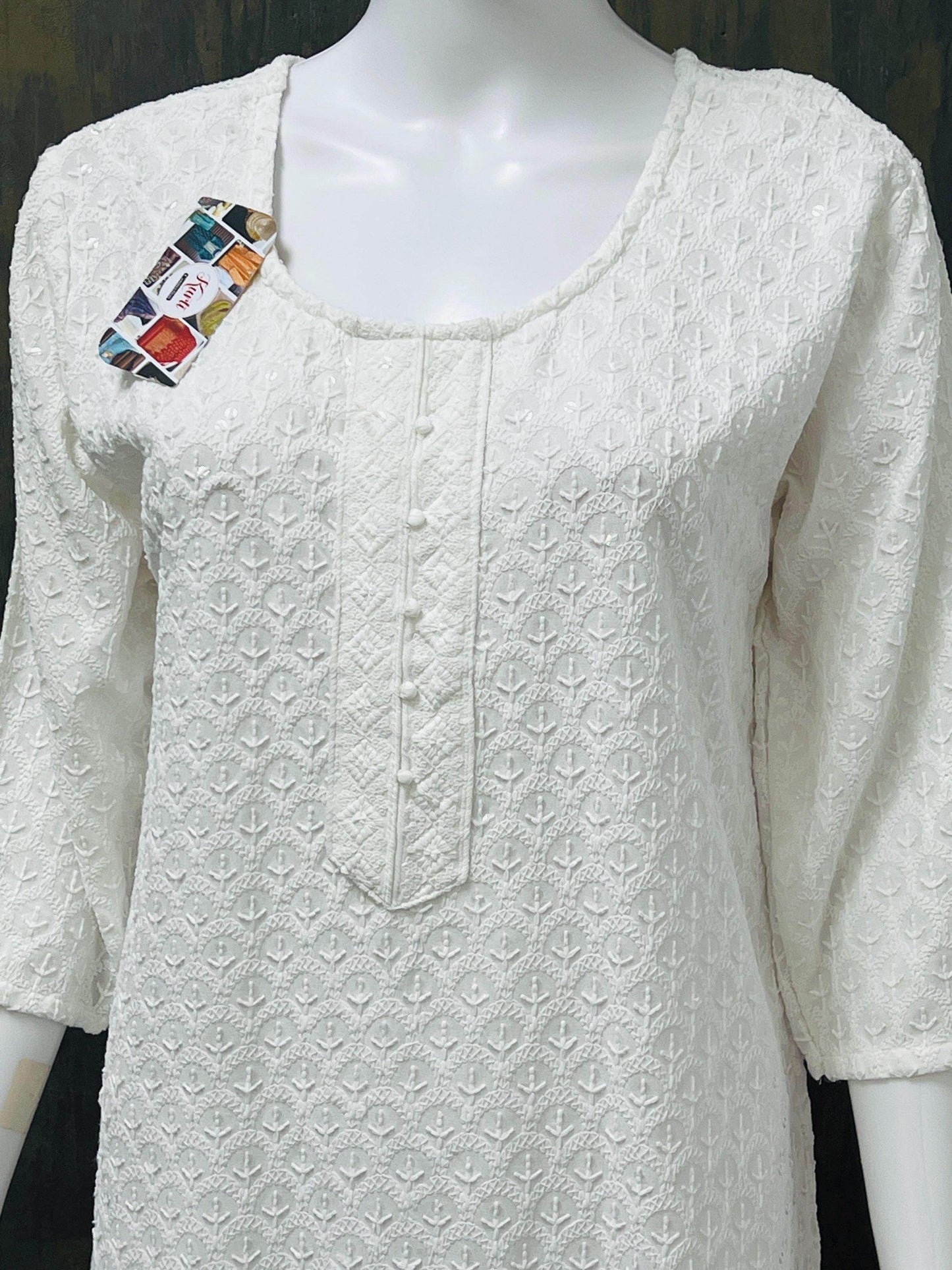 Short kurti / sequin short kurti - Kurti Connection USA