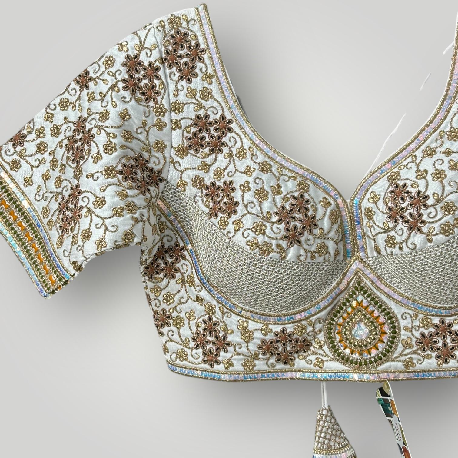 Heavy work blouse - Kurti Connection USA