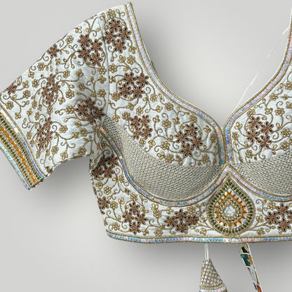 Heavy work blouse - Kurti Connection USA