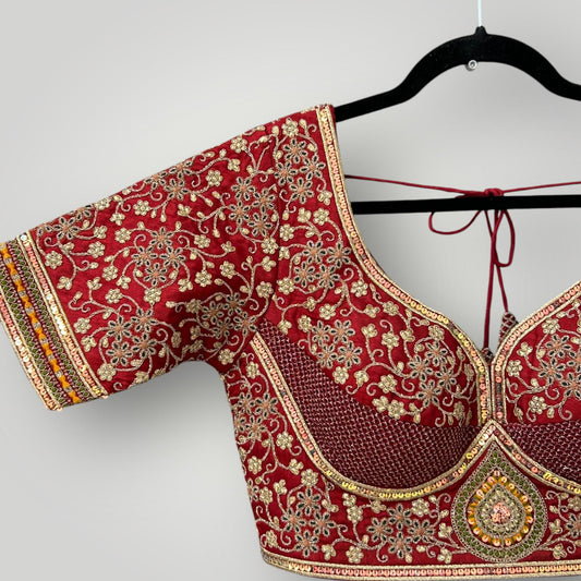 Sabyasachi cut | readymade blouse - Kurti Connection USA