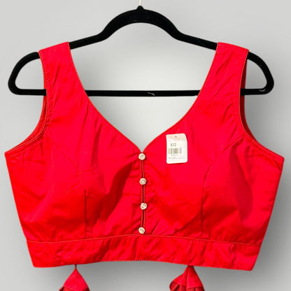Red Blouse - Kurti Connection USA