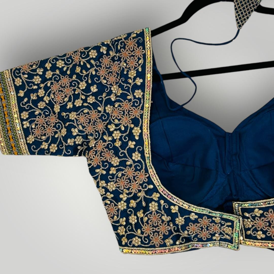 Heavy work blouse - Kurti Connection USA