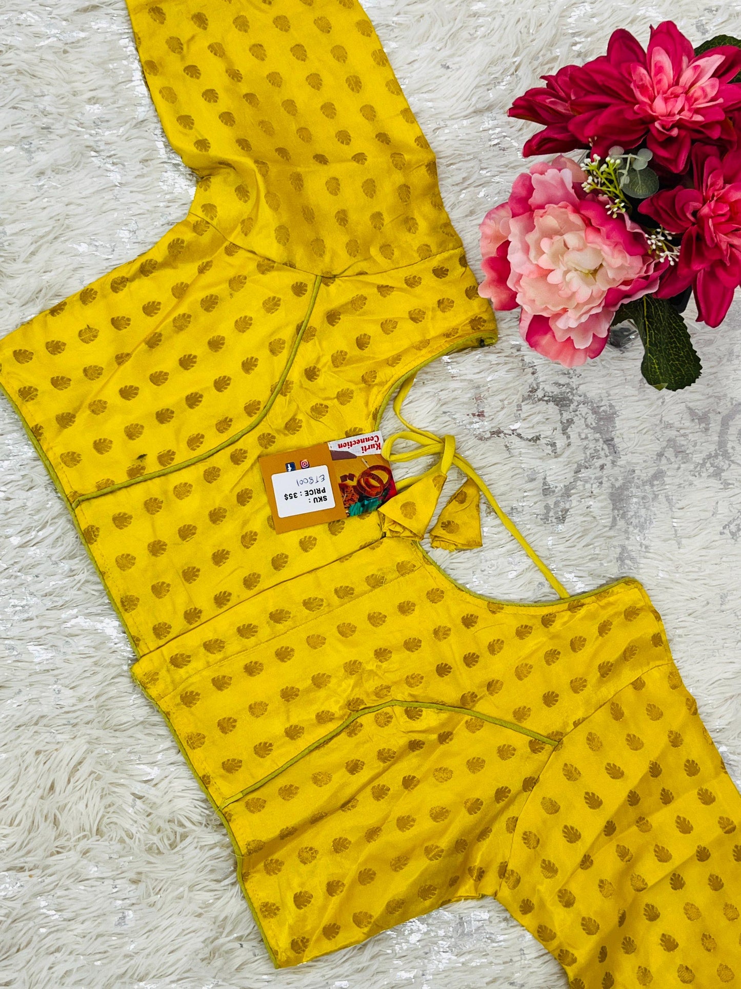 Silk blouse - Kurti Connection USA
