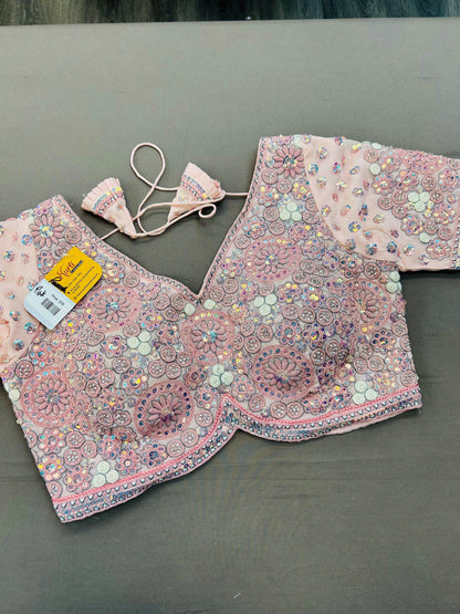 Heavy work blouses | readymade blouse - Kurti Connection USA