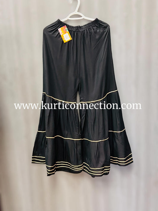 Rayon cotton sharara pants - Kurti Connection USA