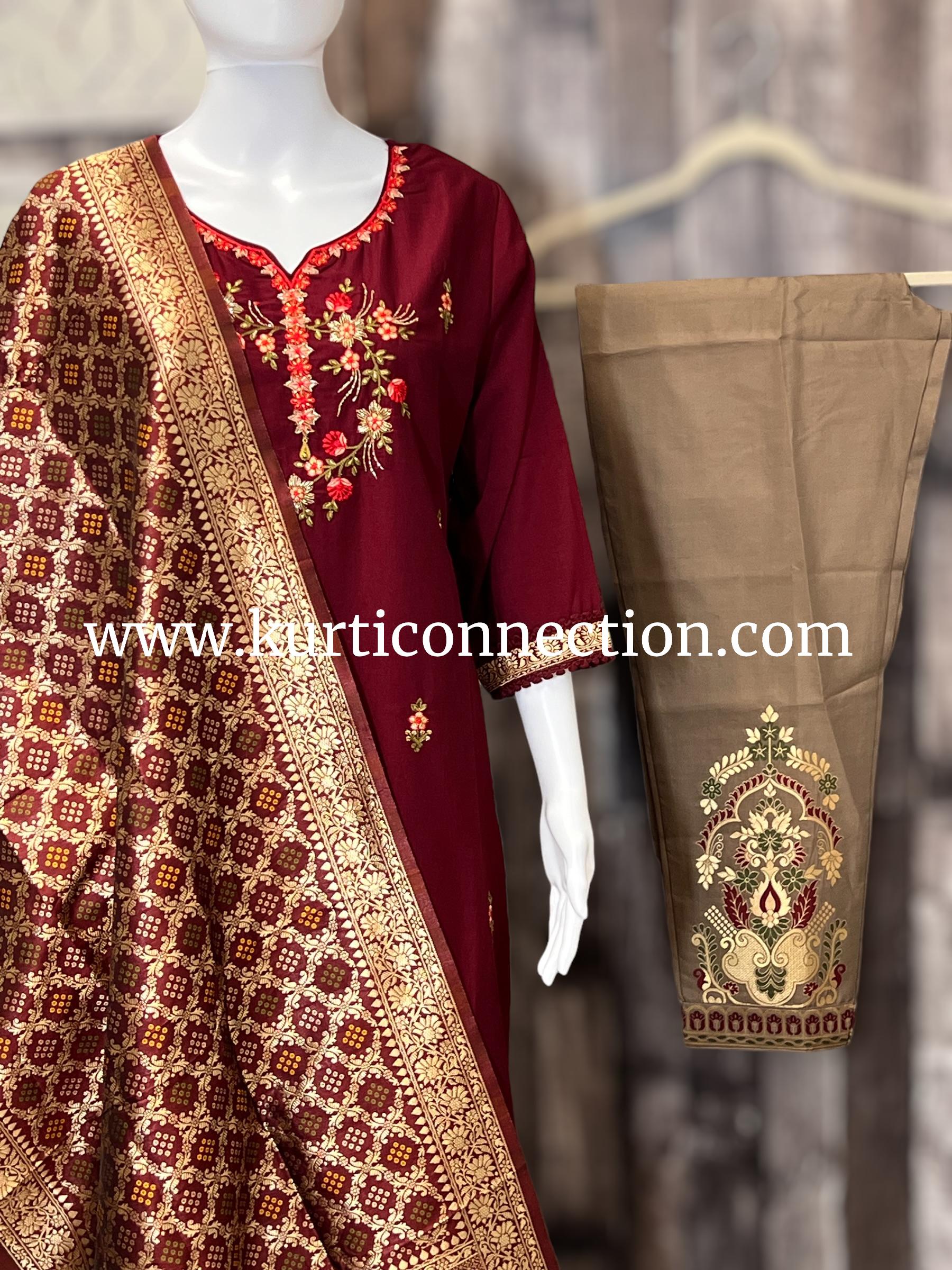 Party wear Collection | Silk salwar suit - Kurti Connection USA