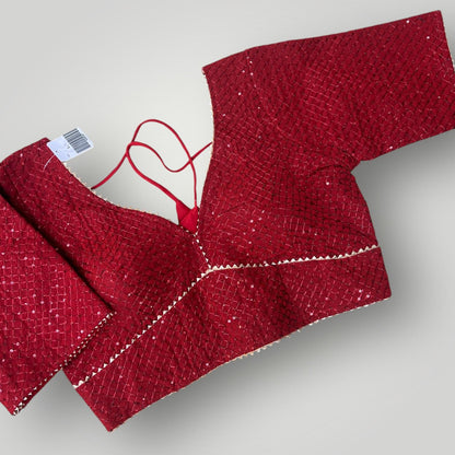 Readymade Blouse | maroon blouse - Kurti Connection USA