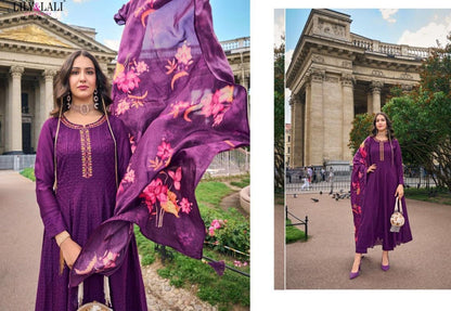 Alamzeb | chinon silk long kurtis - Kurti Connection USA