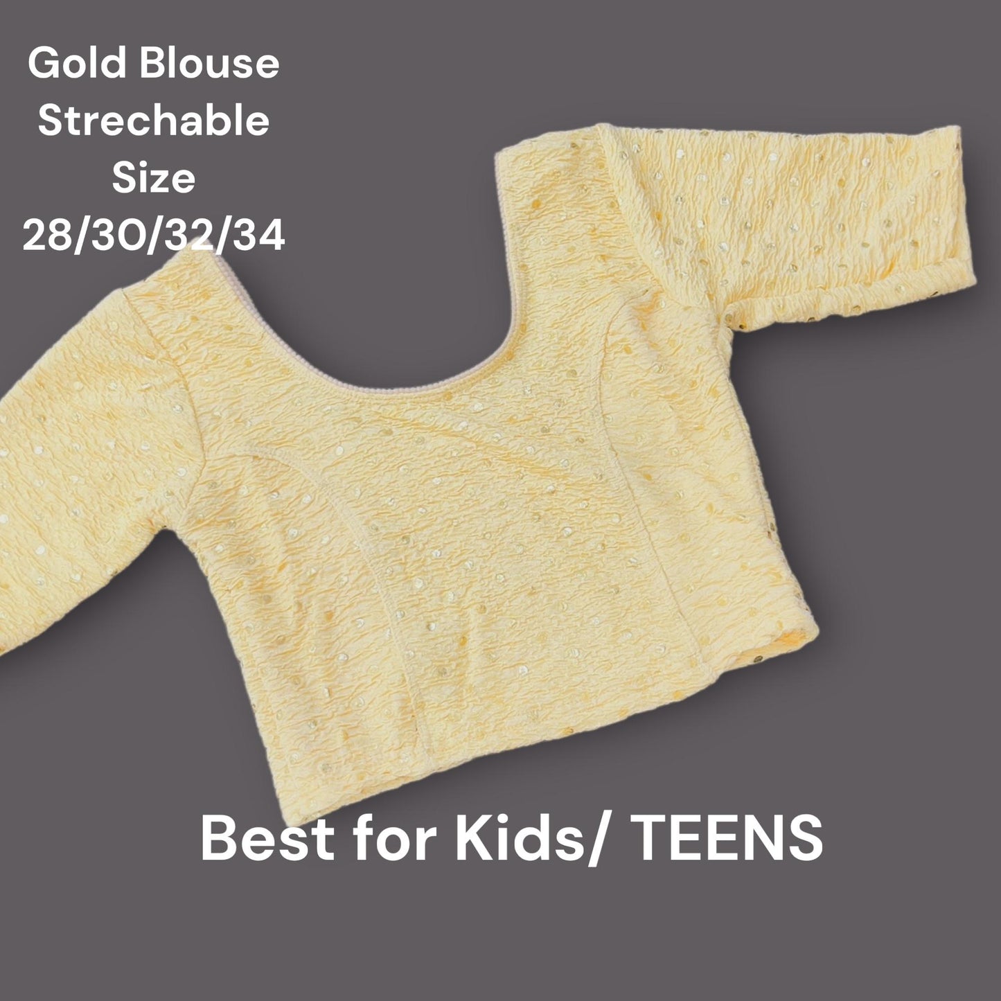 Strechable blouse - Kurti Connection USA