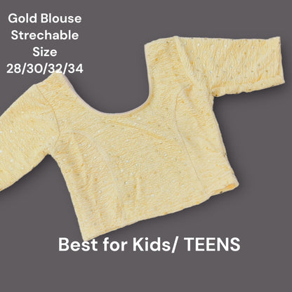 Strechable blouse - Kurti Connection USA
