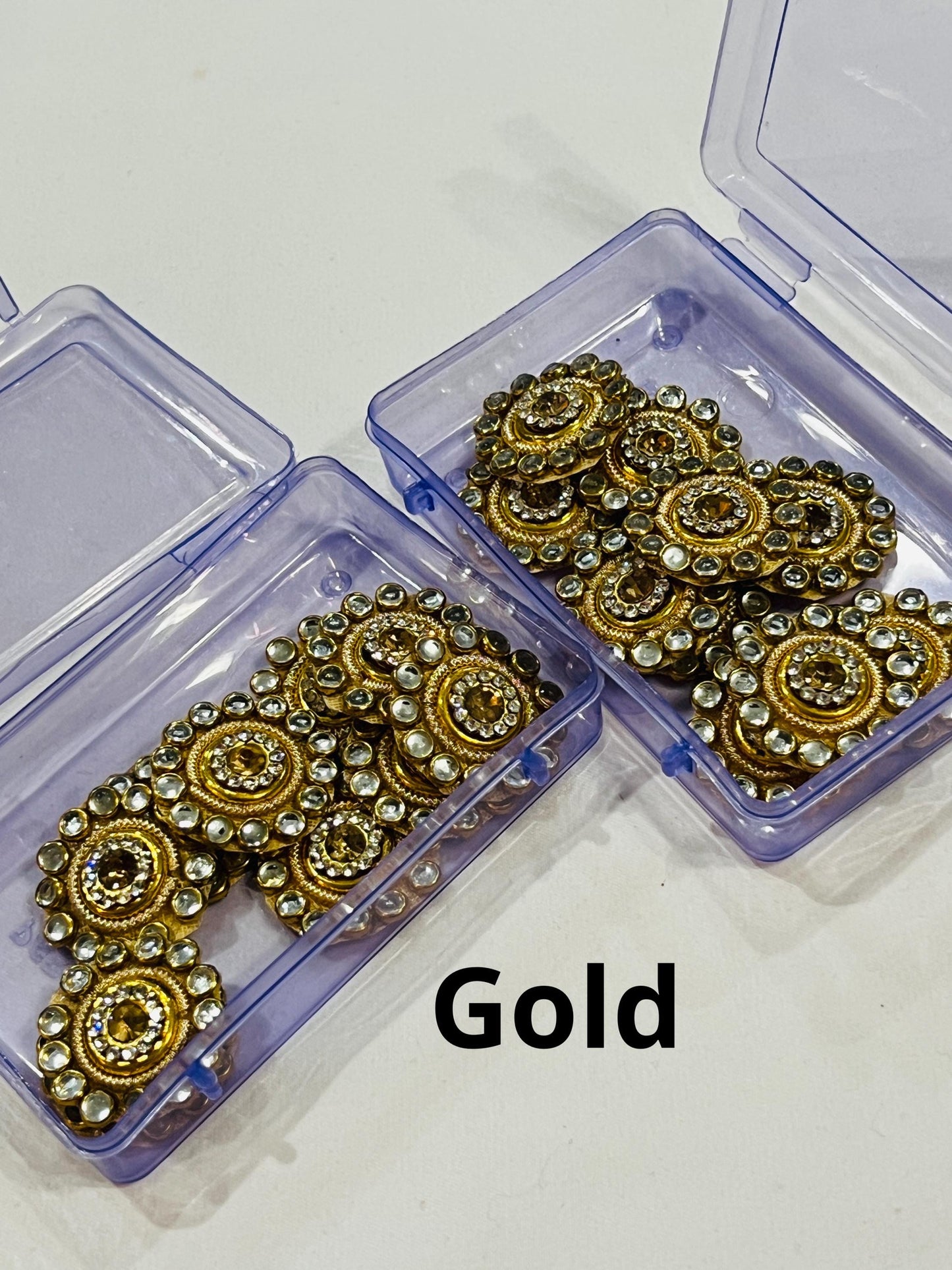 Kundan patches, decorative fabric patches - Kurti Connection USA