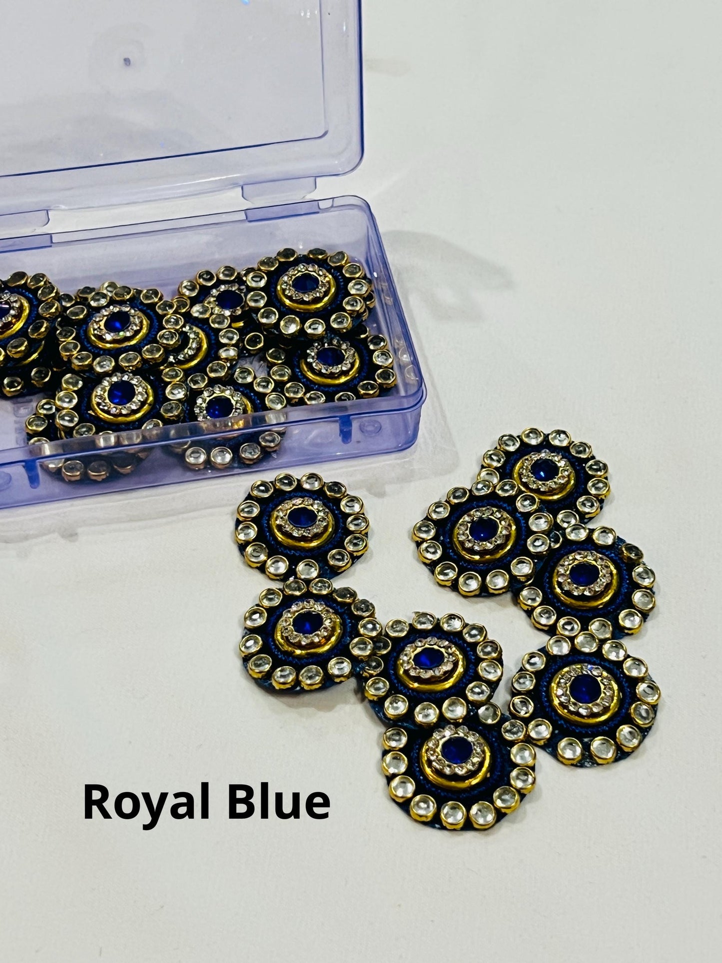 Kundan patches, decorative fabric patches - Kurti Connection USA