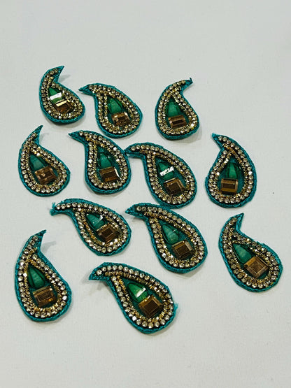 Stone work patches - Kurti Connection USA