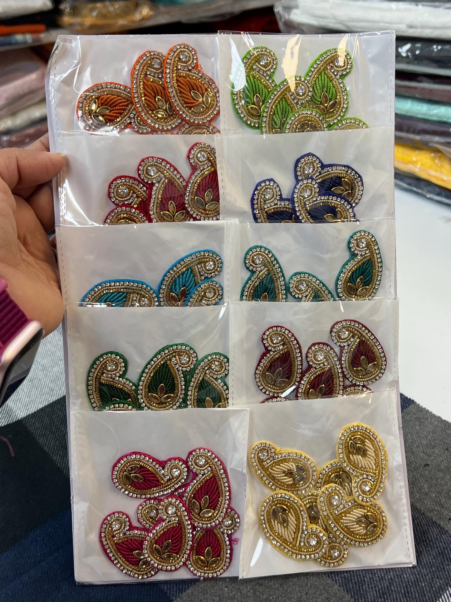 Jardoji patches / decorative patches - Kurti Connection USA