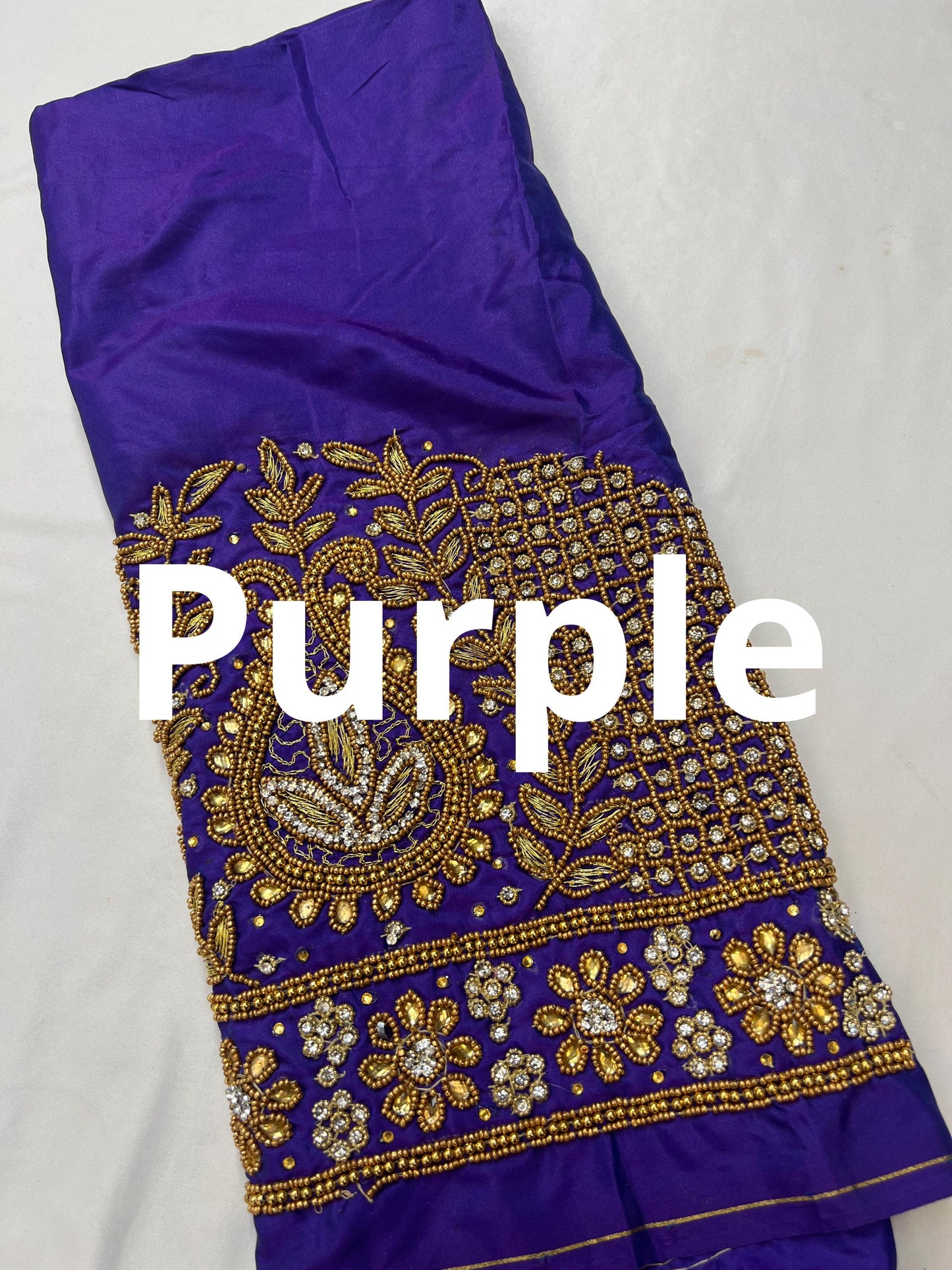 Maggam work blouse pieces - Kurti Connection USA