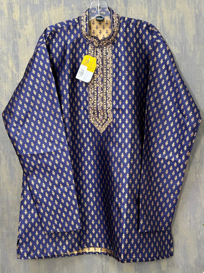 Silk short kurta for men - Kurti Connection USA