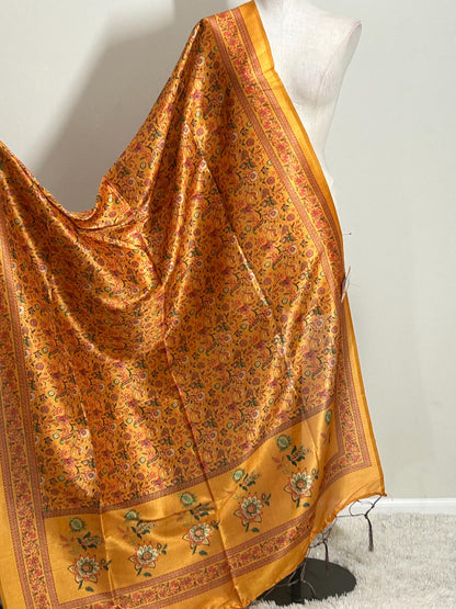 Digital print dupatta | cotton silk dupatta with beautiful pashmina print by Etsy