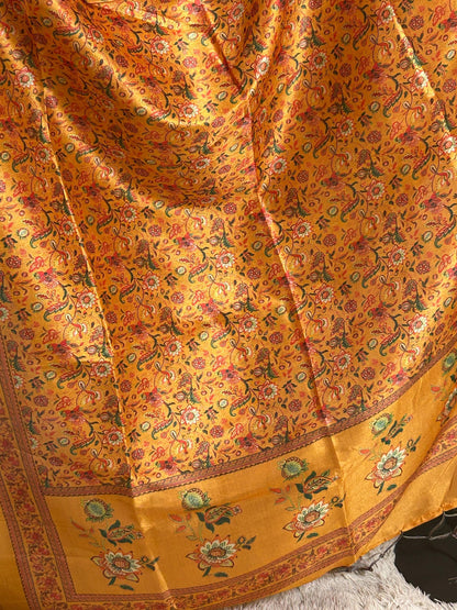 Digital print dupatta | cotton silk dupatta with beautiful pashmina print by Etsy