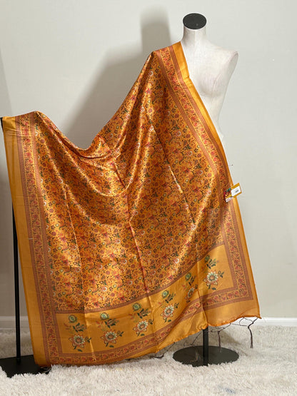 Digital print dupatta | cotton silk dupatta with beautiful pashmina print by Etsy