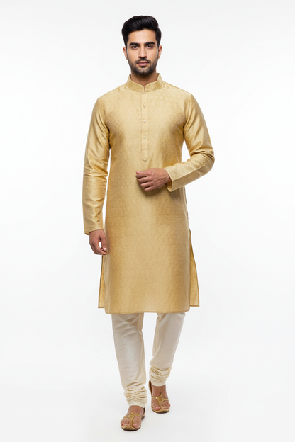 Silk kurta pajaama set by Kurti Connection USA