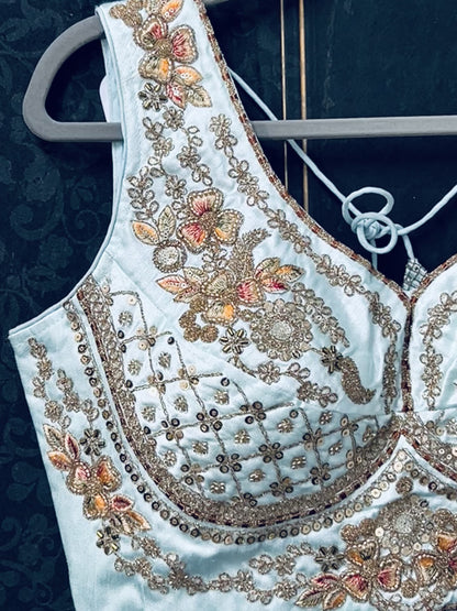 Heavy work blouse | designer party wear blouse
